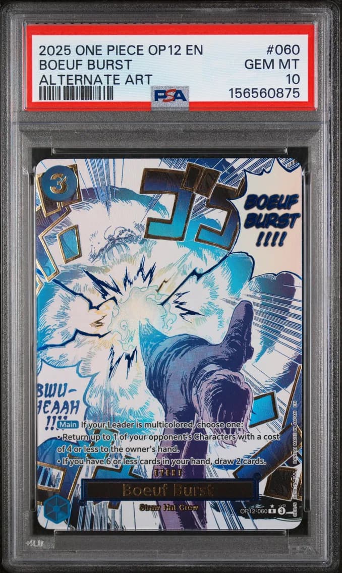 2025 #060 Boeuf Burst PSA 10 One