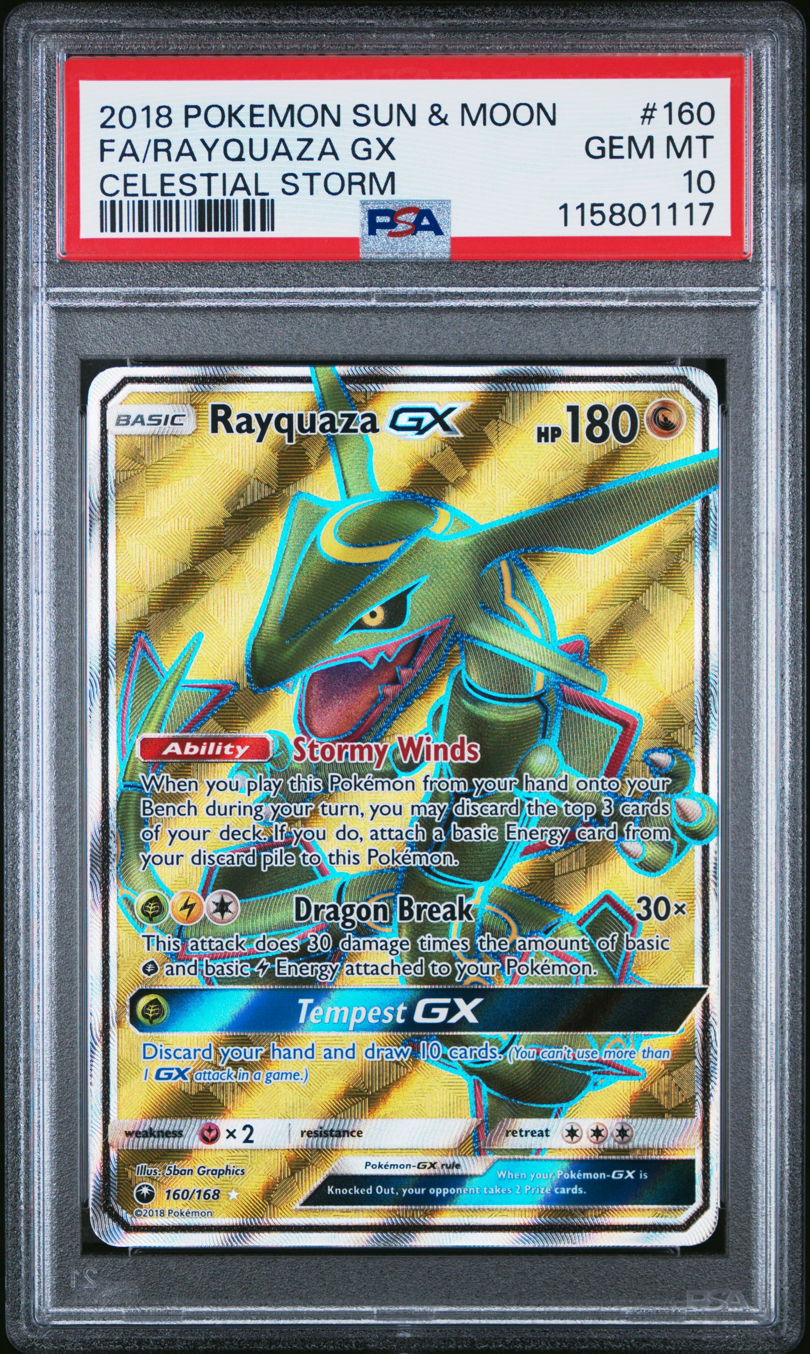Full Art/Rayquaza GX