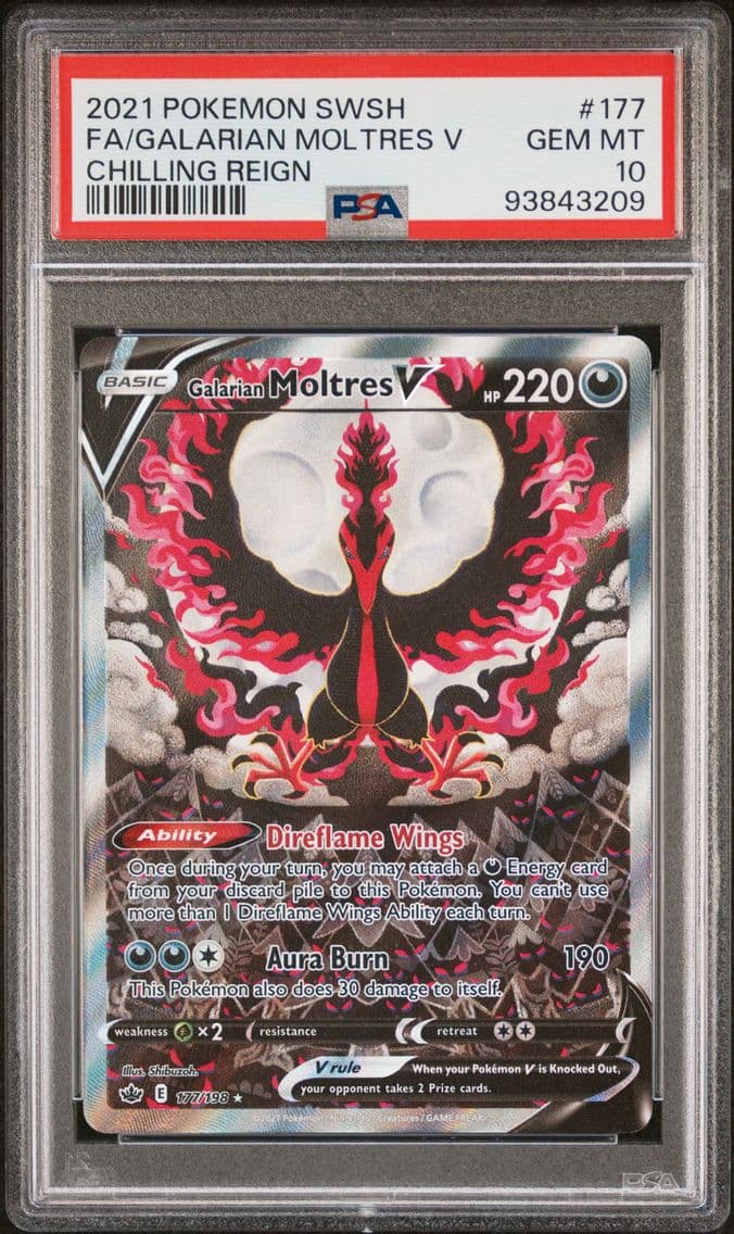 2021 #177 Full Art/Galarian Molt