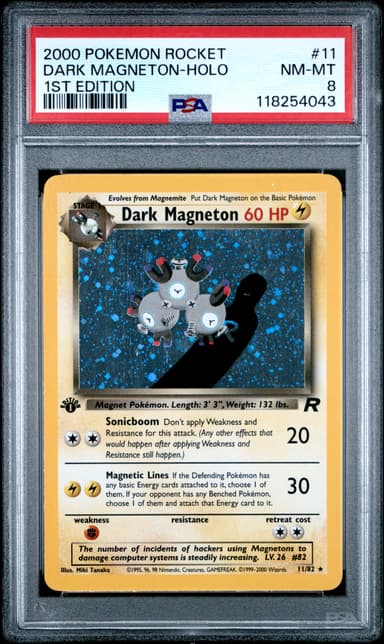 Dark Magneton-Holo 1st Edition