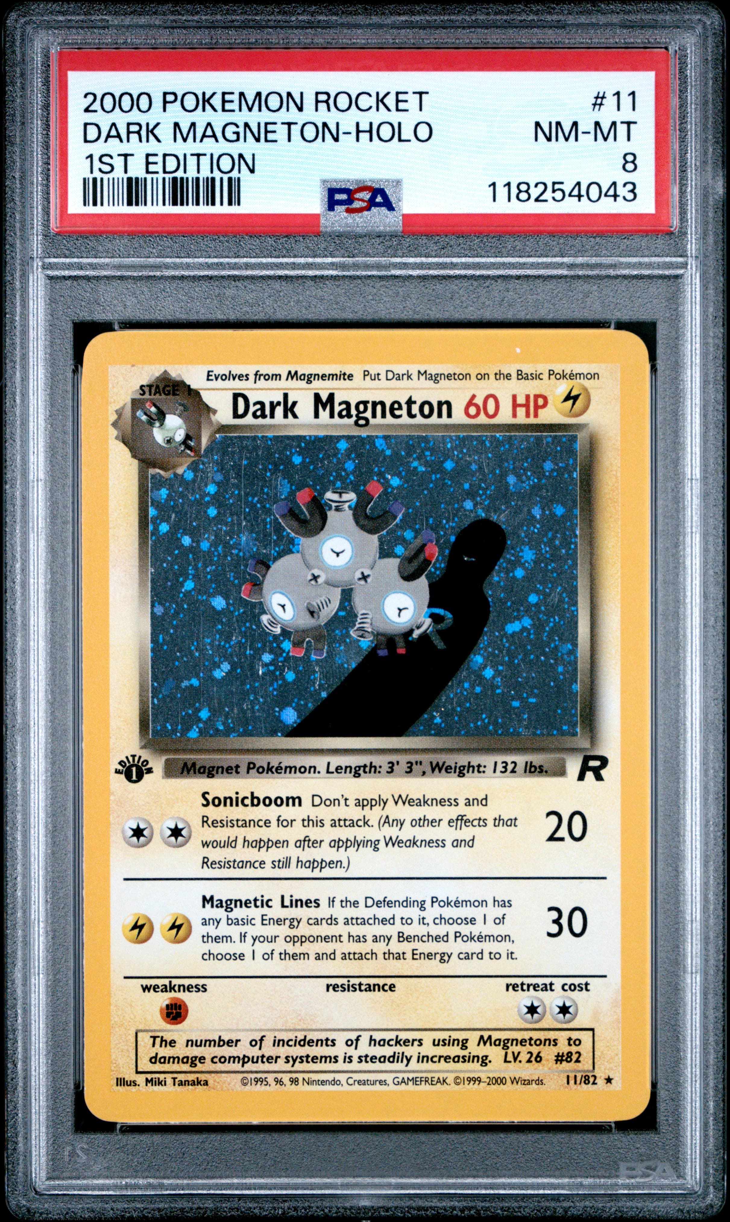 Dark Magneton-Holo 1st Edition