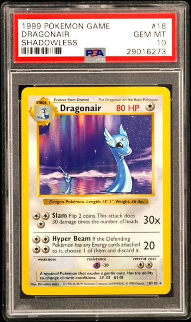 Dragonair Shadowless