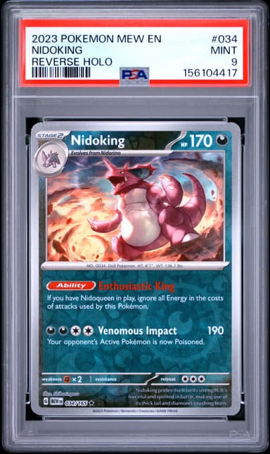 Nidoking Reverse Holo