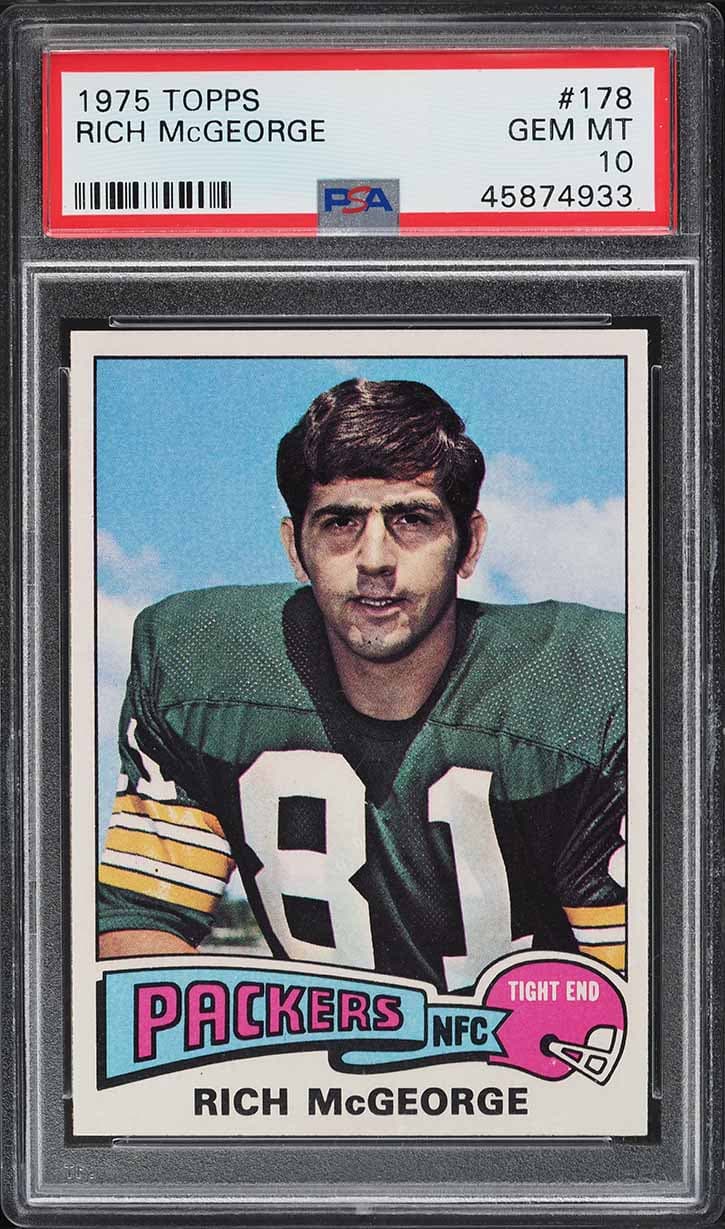 Topps Football Rich McGeorge #178