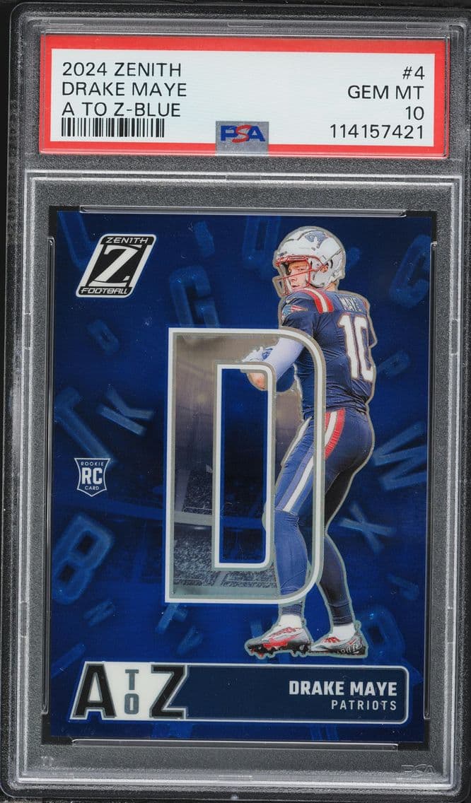 2024 #4 Drake Maye PSA 10 Panini