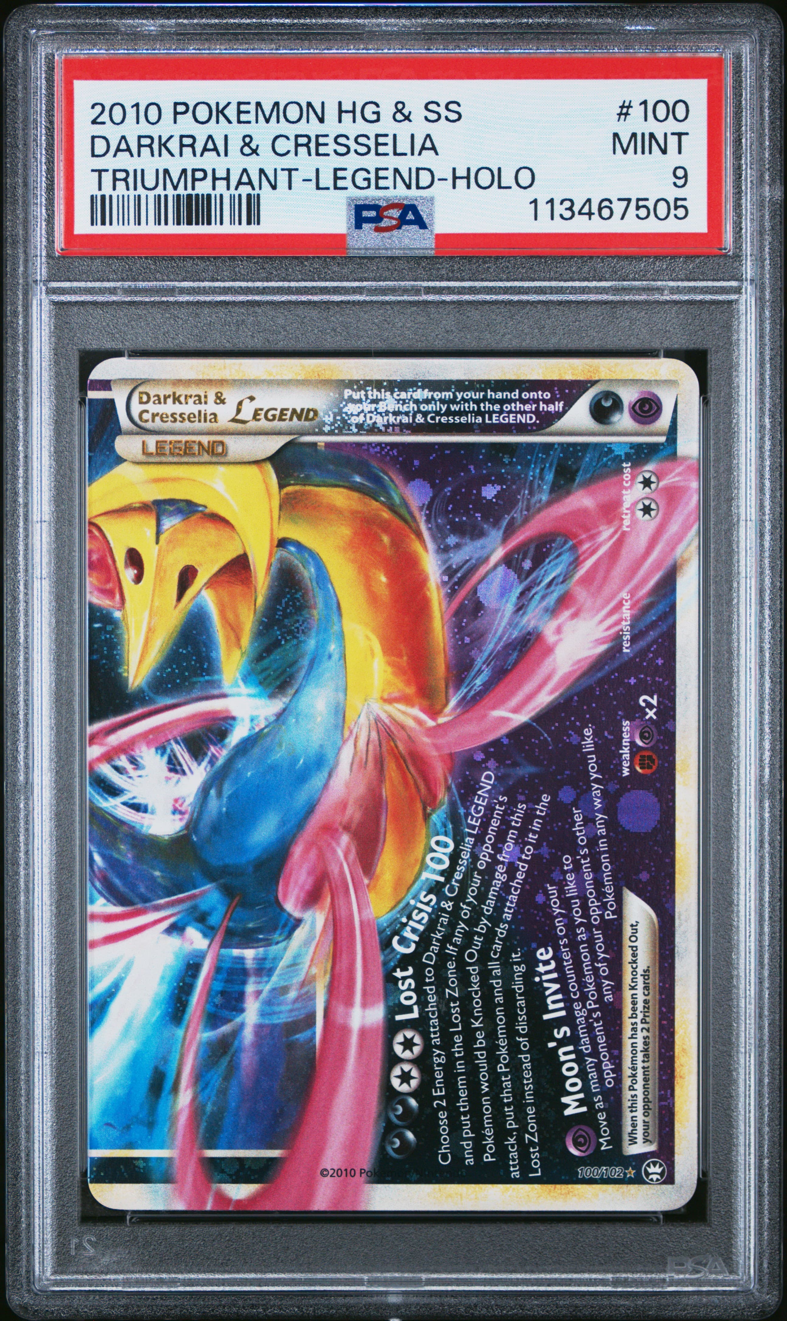 Darkrai & Cresselia Legend-Holo