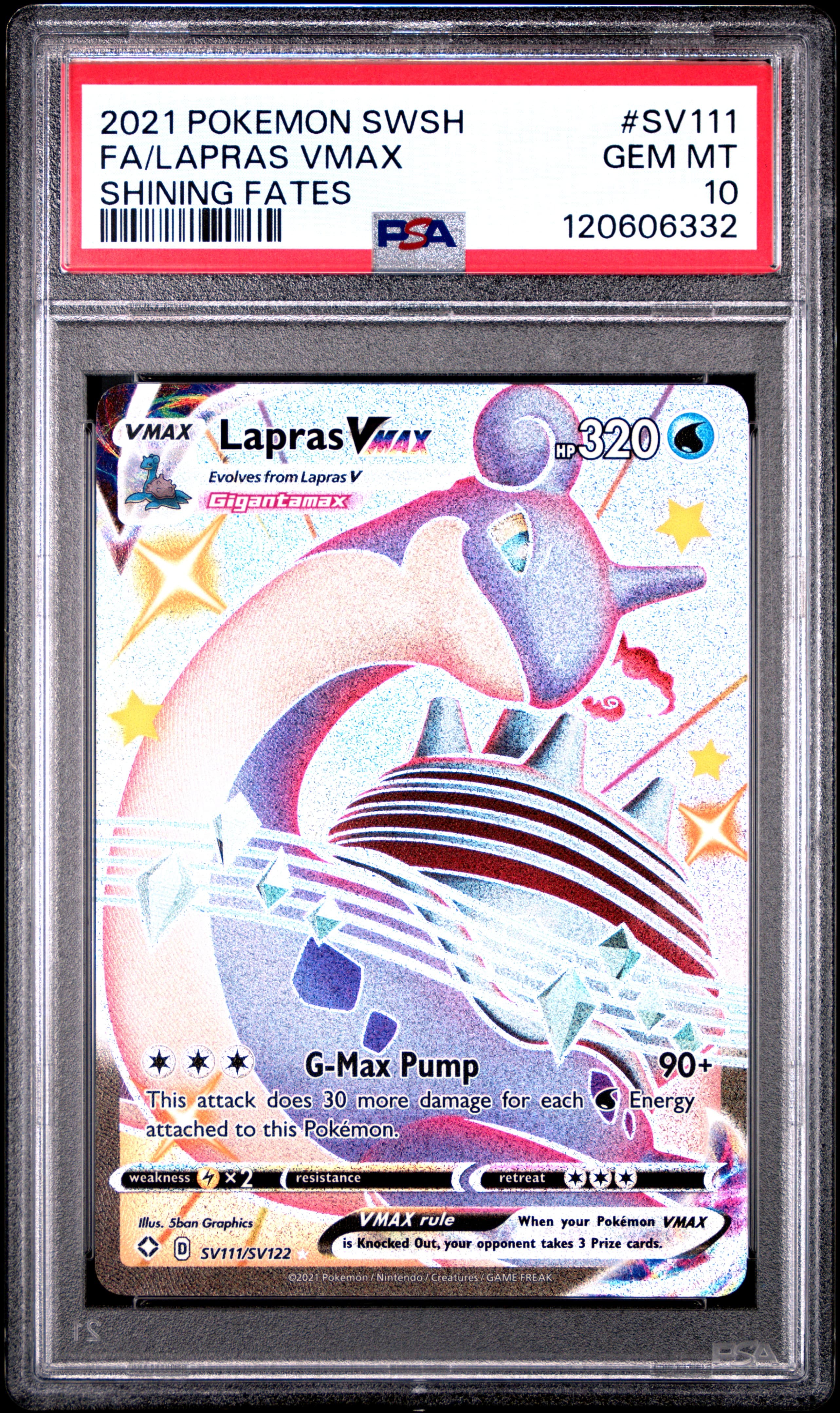 Full Art/Lapras Vmax