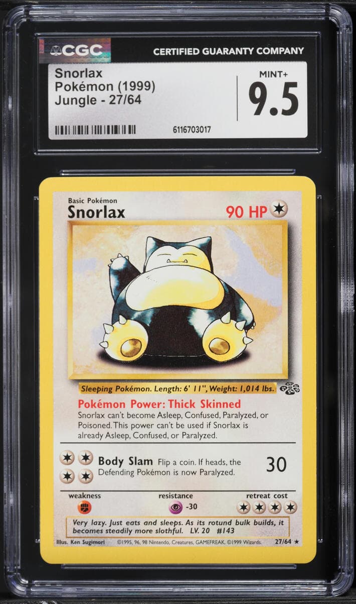 Pokemon Jungle Snorlax #27
