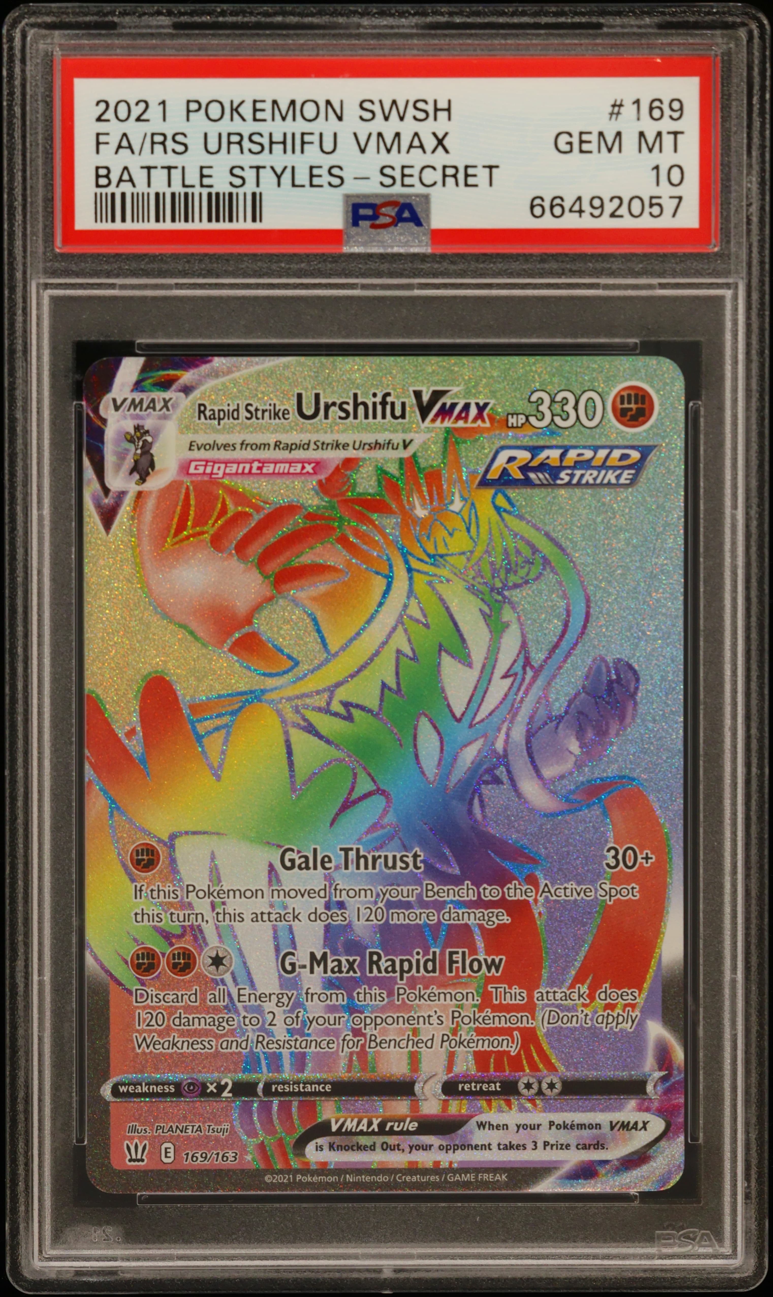 Full Art/Rapid Strike Urshifu Vmax