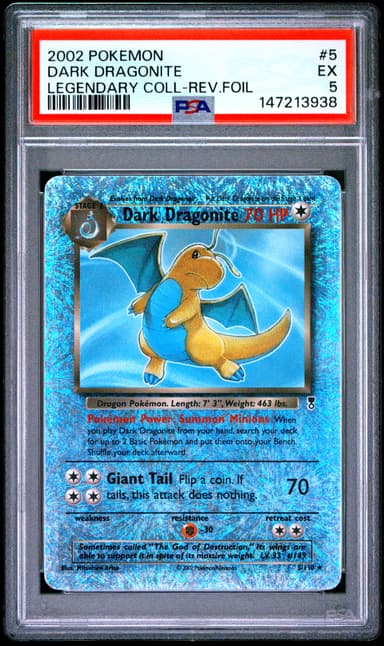 Dark Dragonite-Reverse Foil