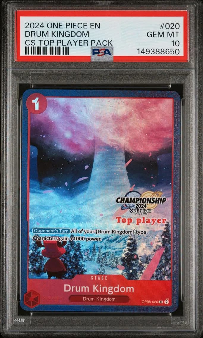 2024 #020 Drum Kingdom PSA 10 On
