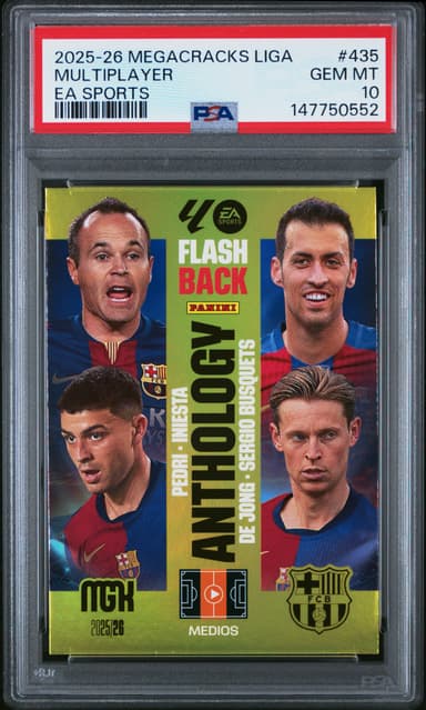 De Jong/Iniesta/Pedri/Sergio Busquets
