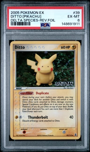 Ditto [Pikachu]-Reverse Foil