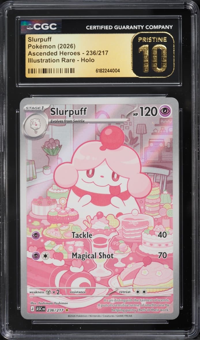 Pokemon Mega Evolution Ascended Heroes IR Slurpuff #236