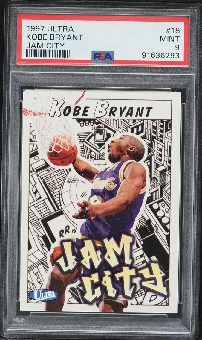 1997 #18 Kobe Bryant PSA 9 Ultra