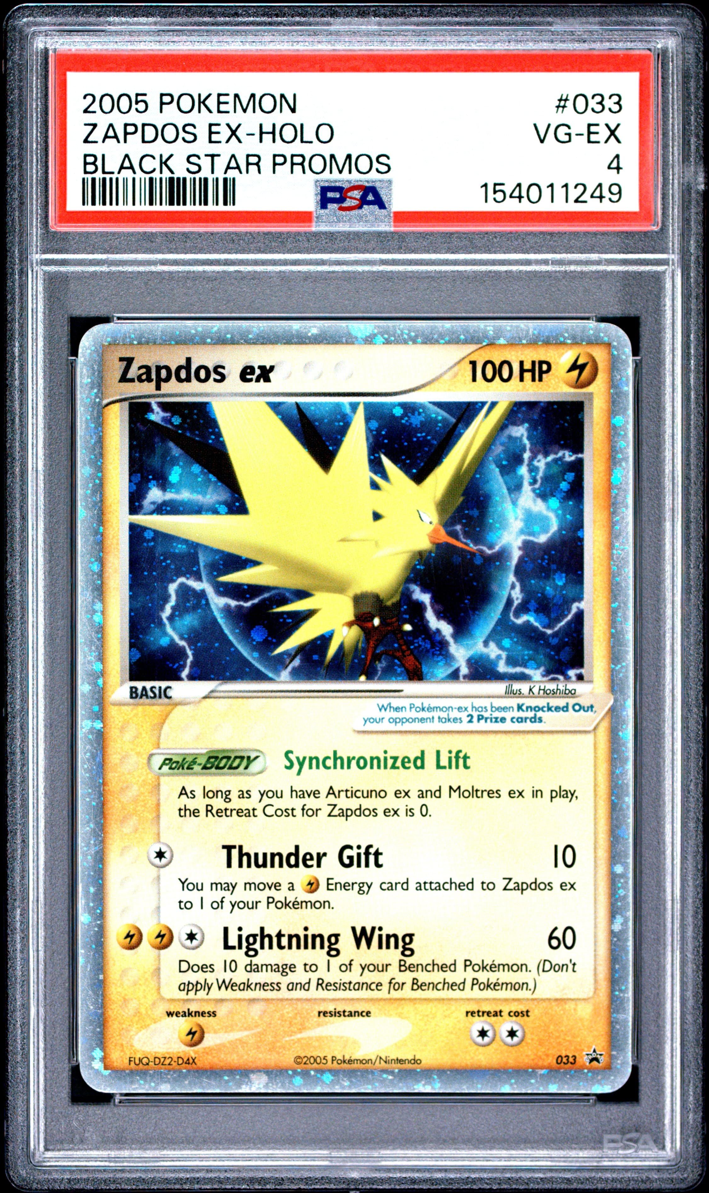 Zapdos EX-Holo