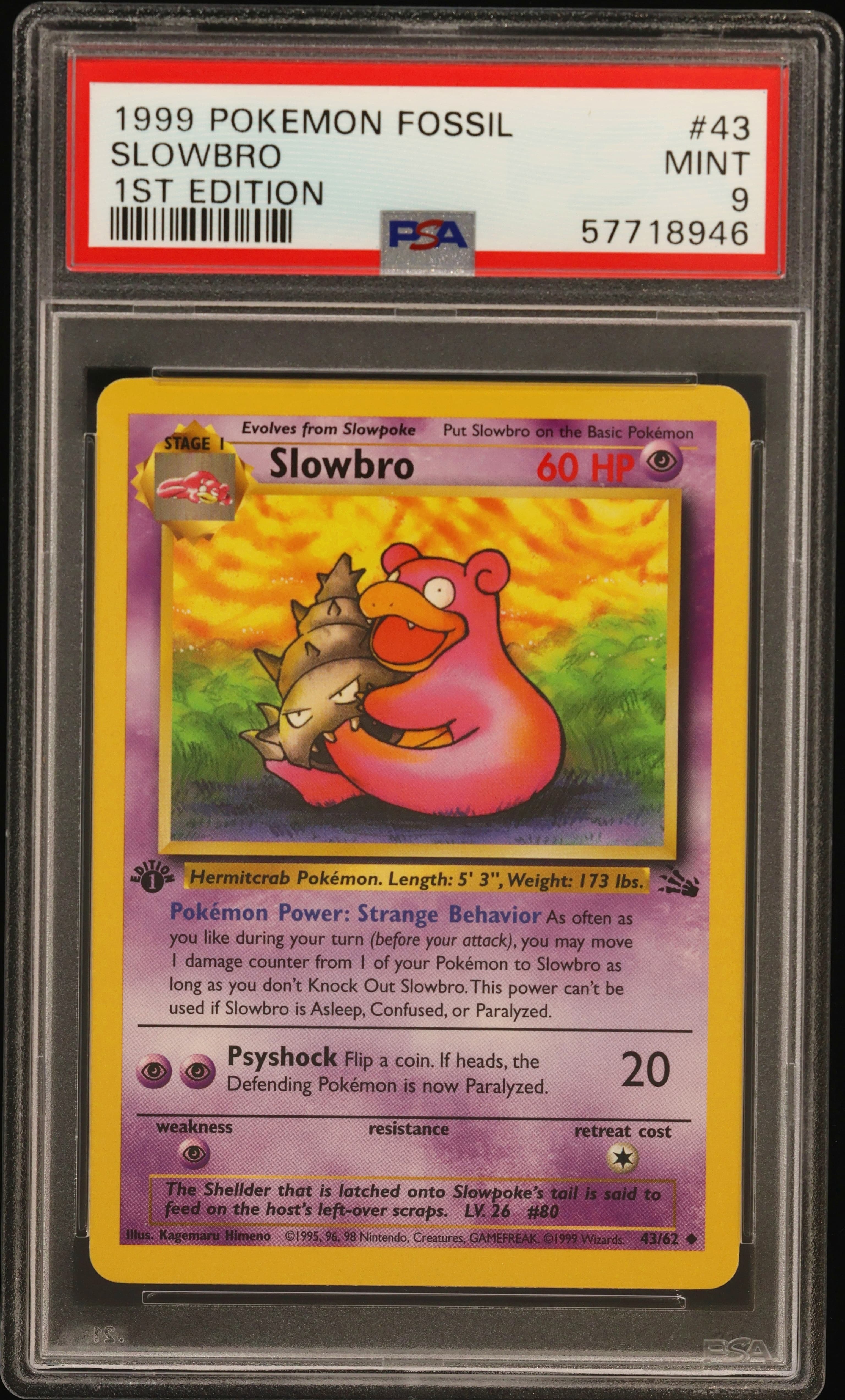 Slowbro 1st Edition