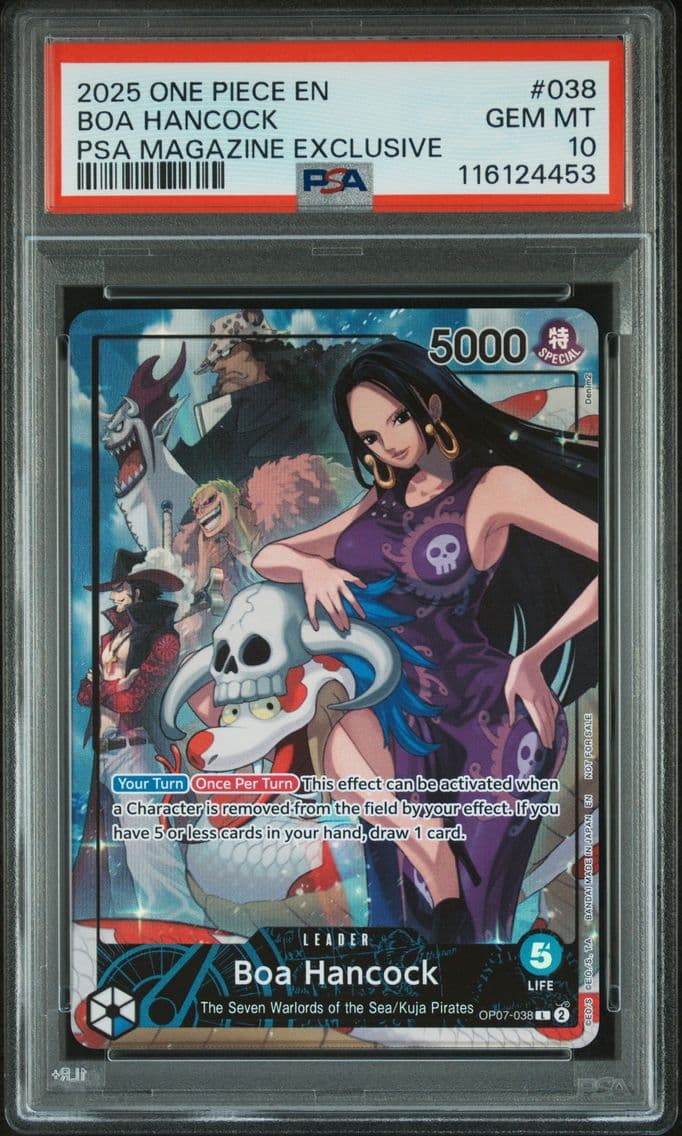 2025 #038 Boa Hancock PSA 10 One