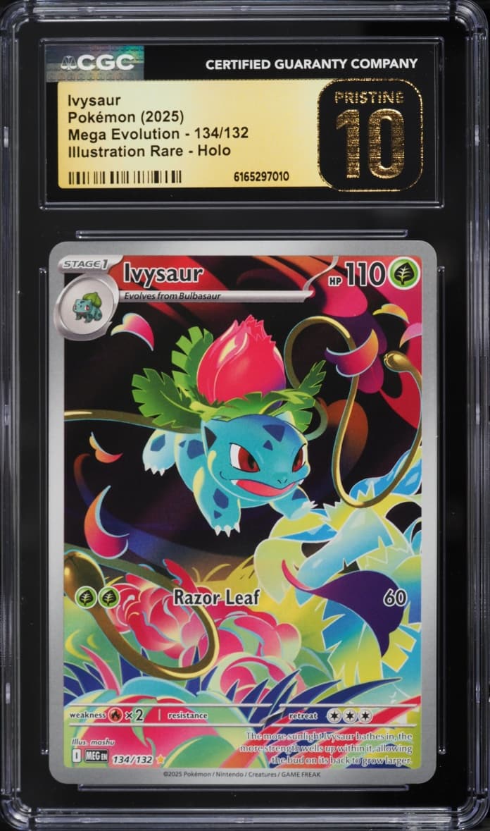 Pokemon Mega Evolution IR Ivysaur #134