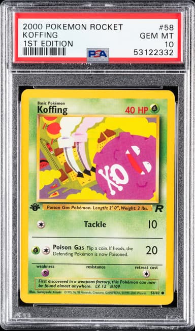 Koffing 1st Edition