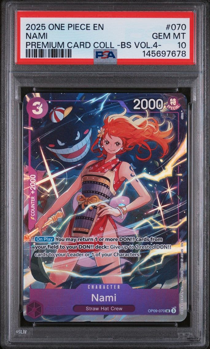 2025 #070 Nami PSA 10 One Piece 