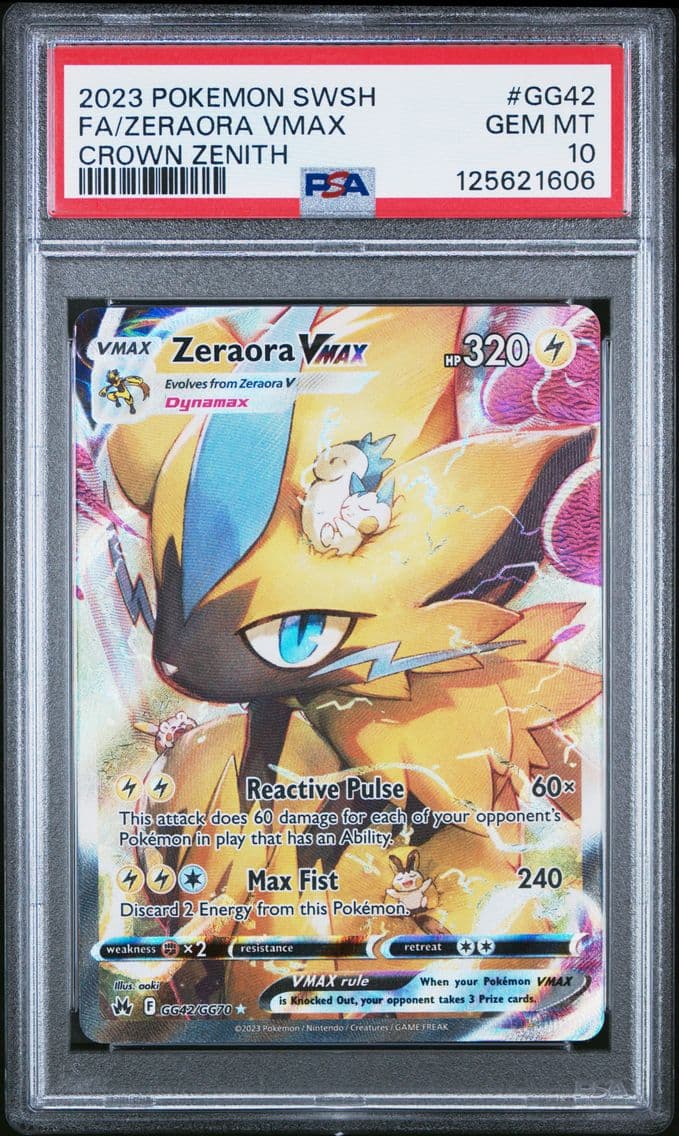 2023 #GG42 Full Art/Zeraora Vmax