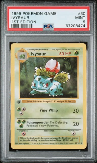 Ivysaur 1st Edition