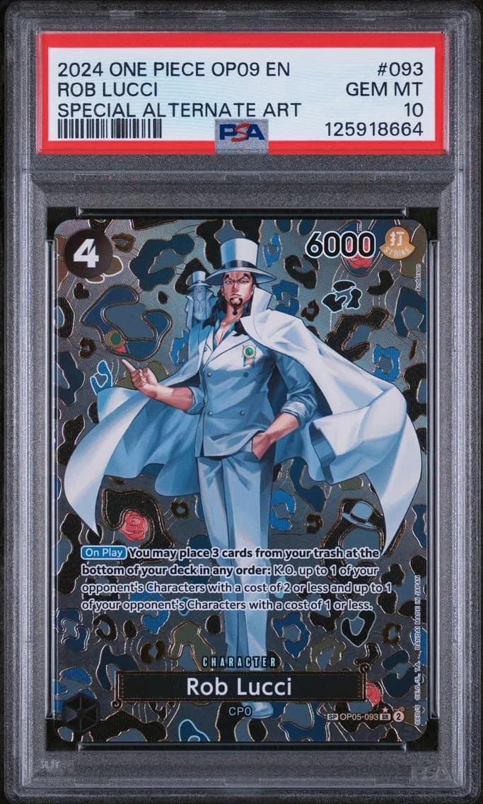 2024 #093 Rob Lucci PSA 10 One P