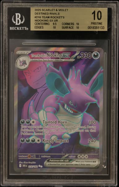 Team Rocket's Nidoking ex UR
