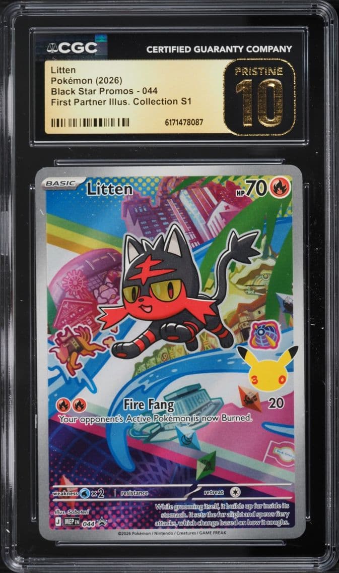 2026 Pokemon Mega Promo First Pa