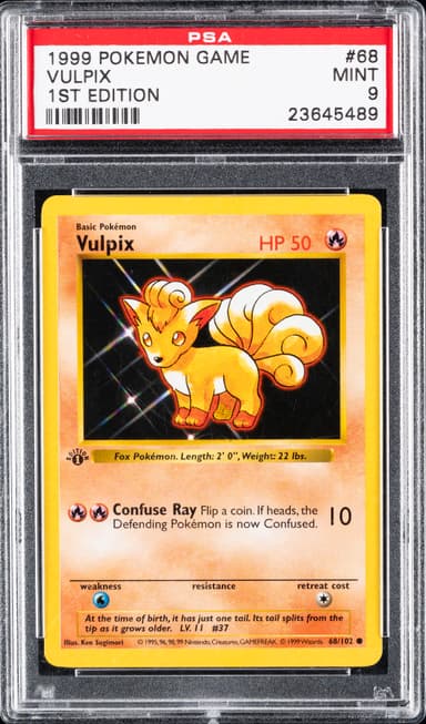 Vulpix 1st Edition