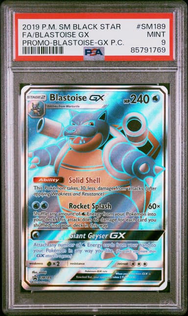 Full Art/Blastoise GX