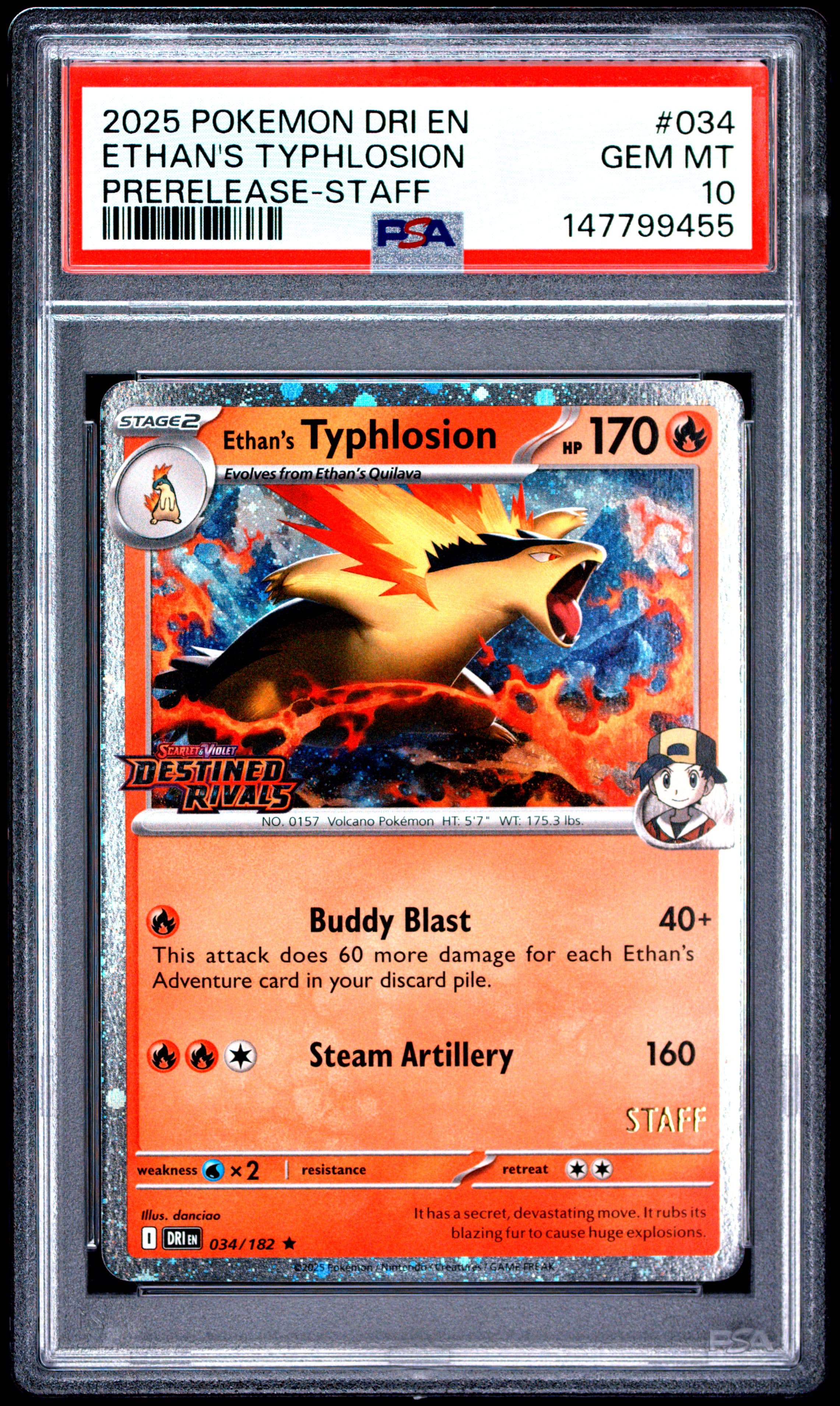 Ethan's Typhlosion