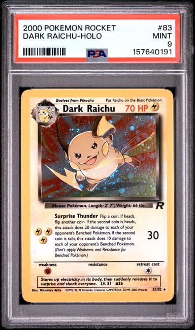 Dark Raichu-Holo