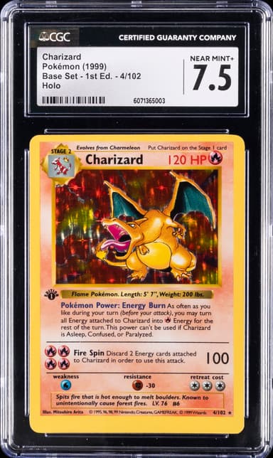 Charizard-Holo 1st Edition