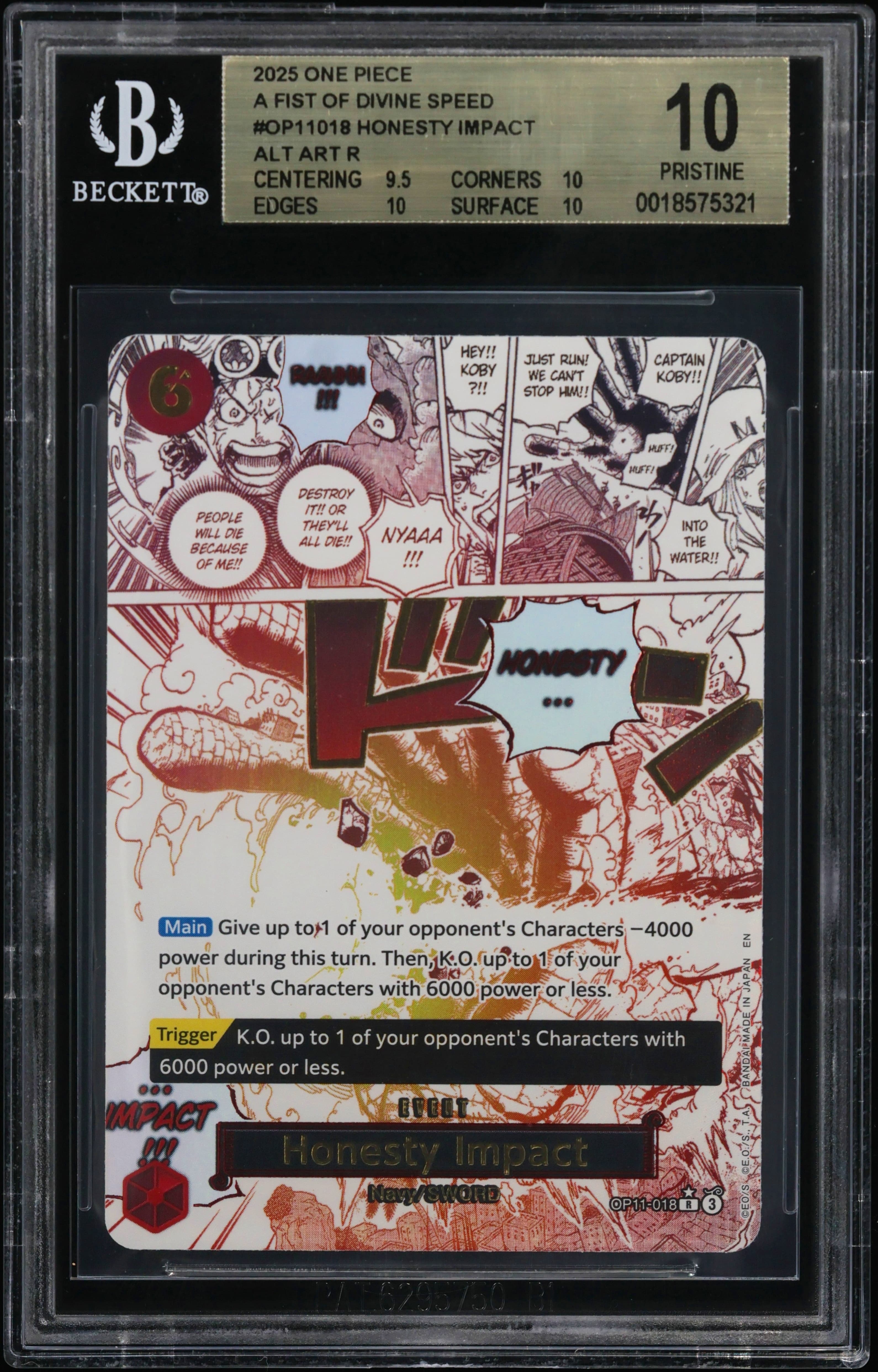 Honesty Impact ALT ART R