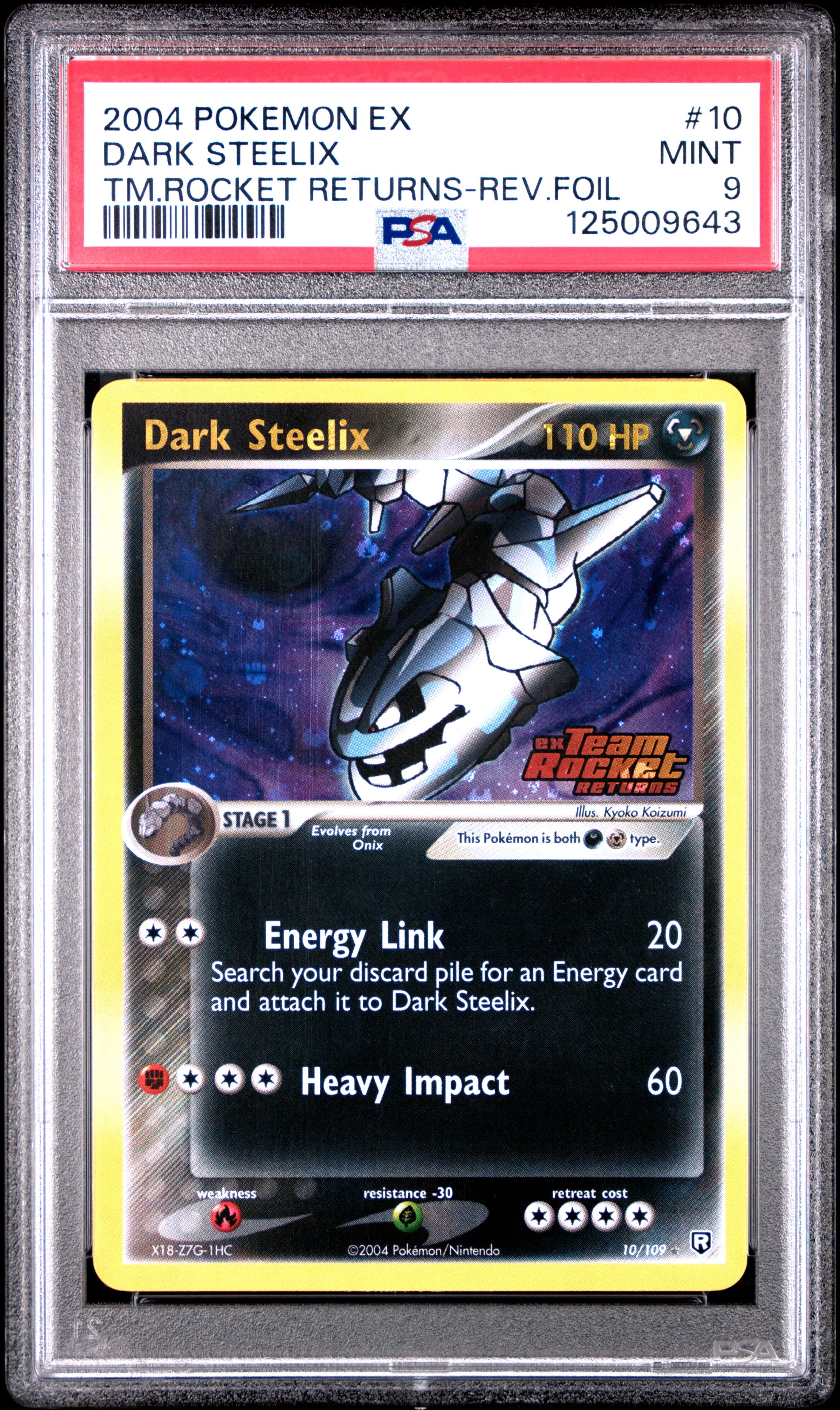 Dark Steelix-Reverse Foil