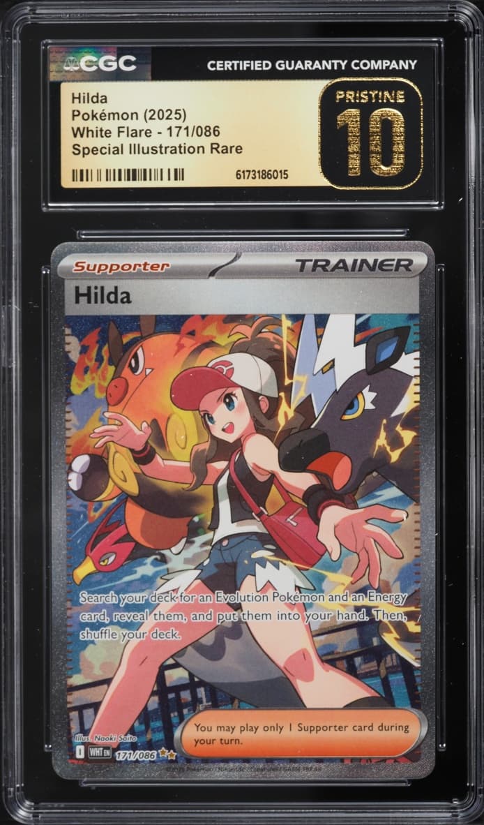 Pokemon Scarlet & Violet White Flare SIR Hilda #171