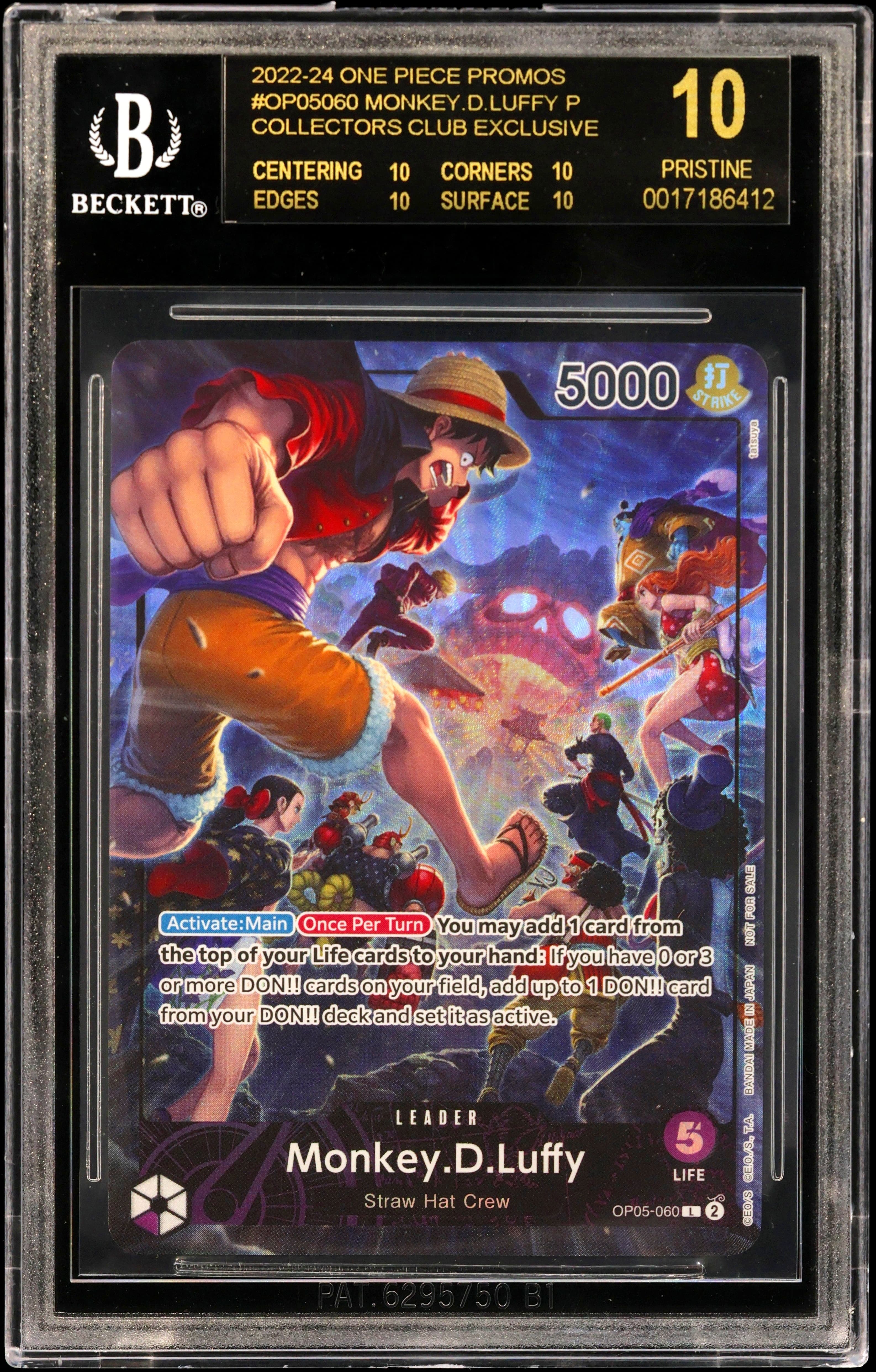 Monkey.D.Luffy L/(Collectors Club Exclusive)