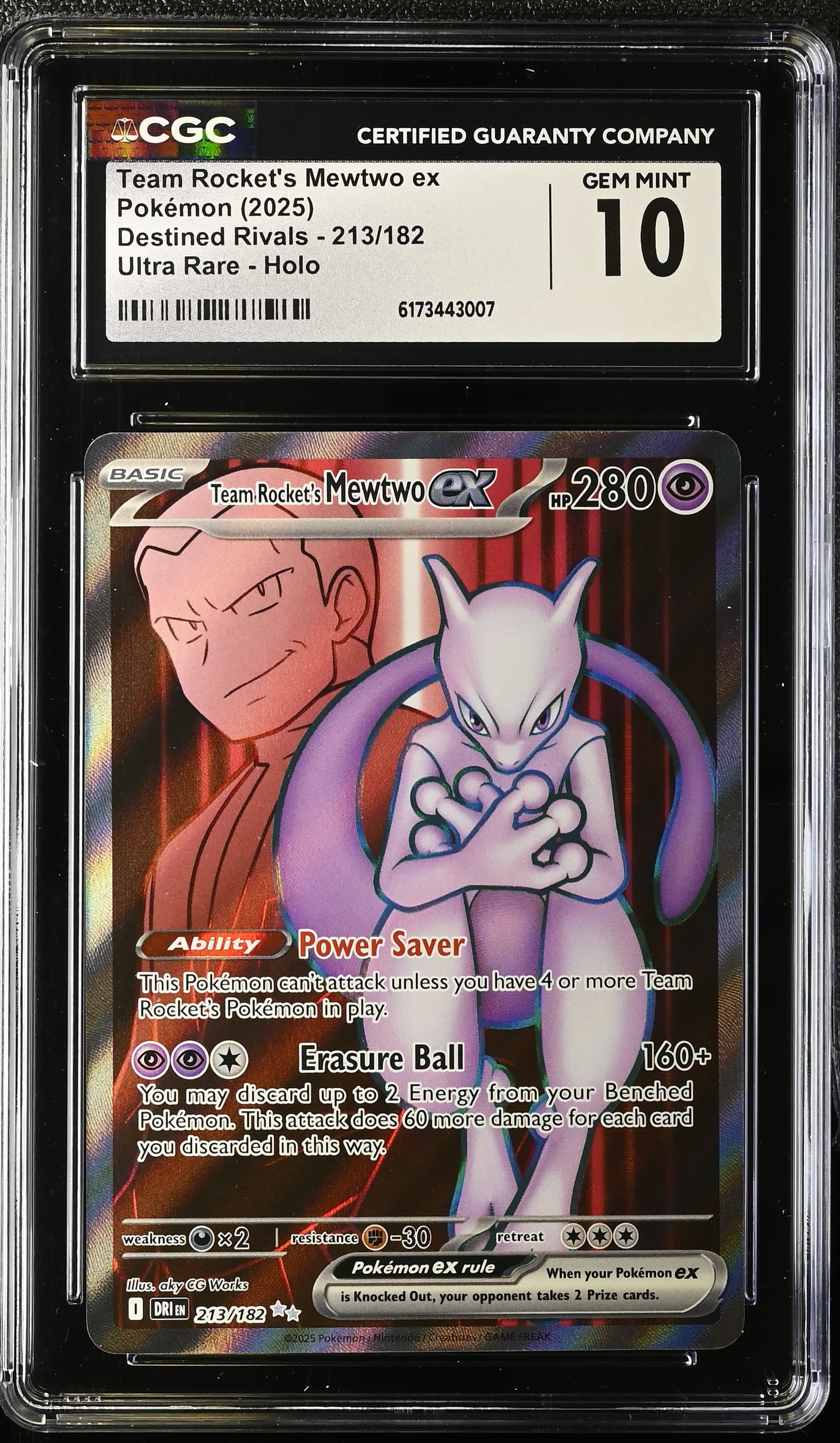 Team Rocket's Mewtwo ex