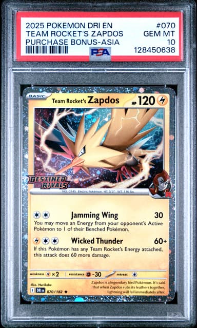 Team Rocket's Zapdos