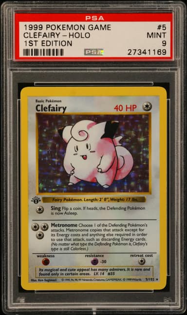 Clefairy-Holo 1st Edition