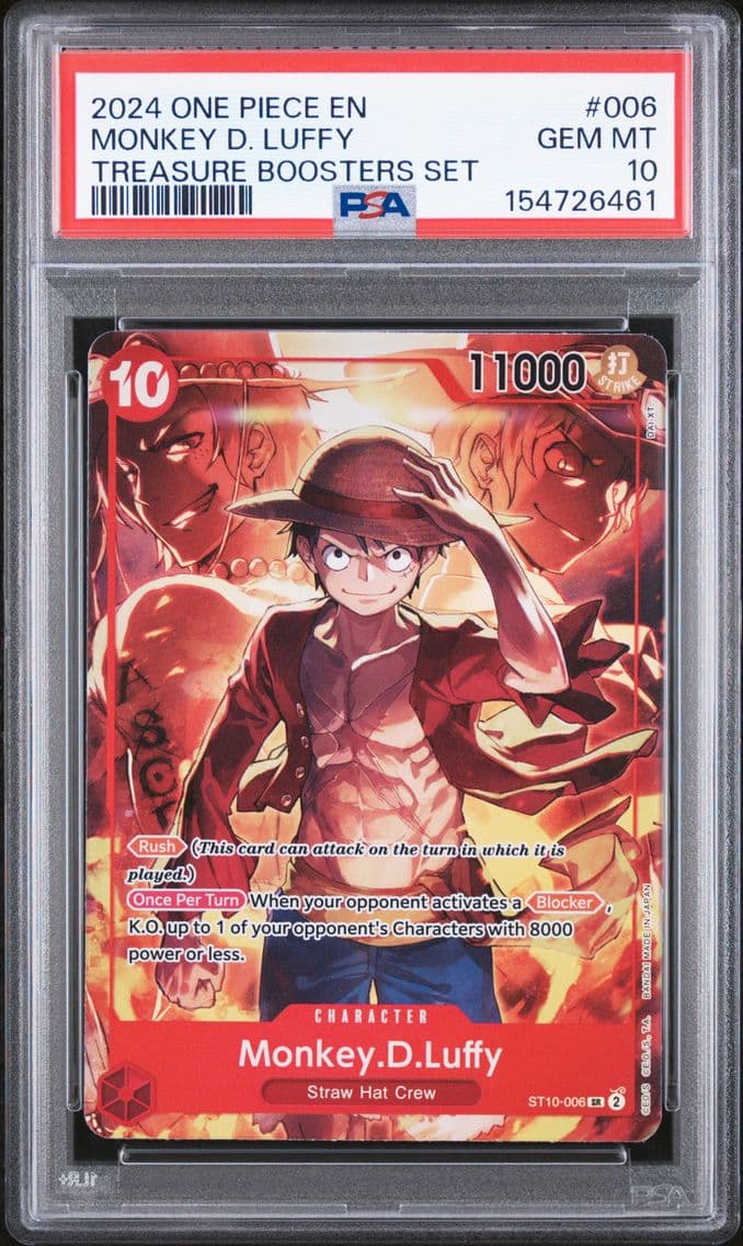 2024 #006 Monkey D. Luffy PSA 10
