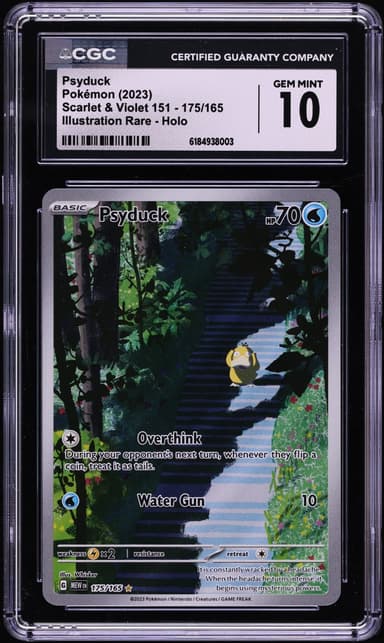 Pokemon Scarlet & Violet 151 IR Psyduck #175