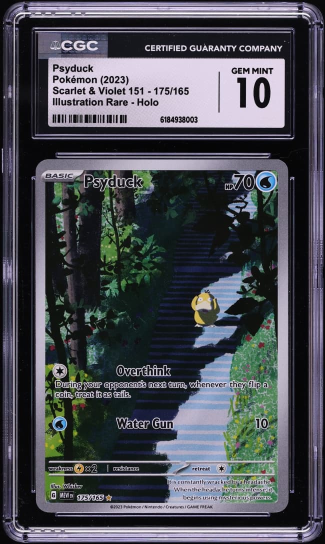 Pokemon Scarlet & Violet 151 IR Psyduck #175