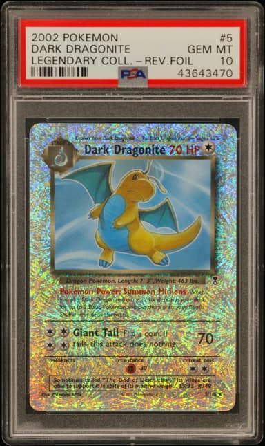 Dark Dragonite-Reverse Foil