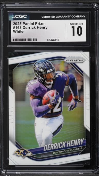 Panini Prizm White Derrick Henry /35 #168