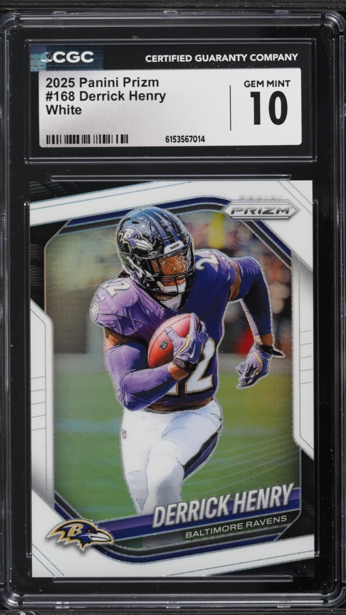 Panini Prizm White Derrick Henry /35 #168