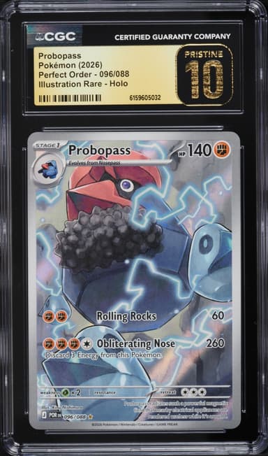 Pokemon Mega Evolution Perfect Order IR Probopass #096