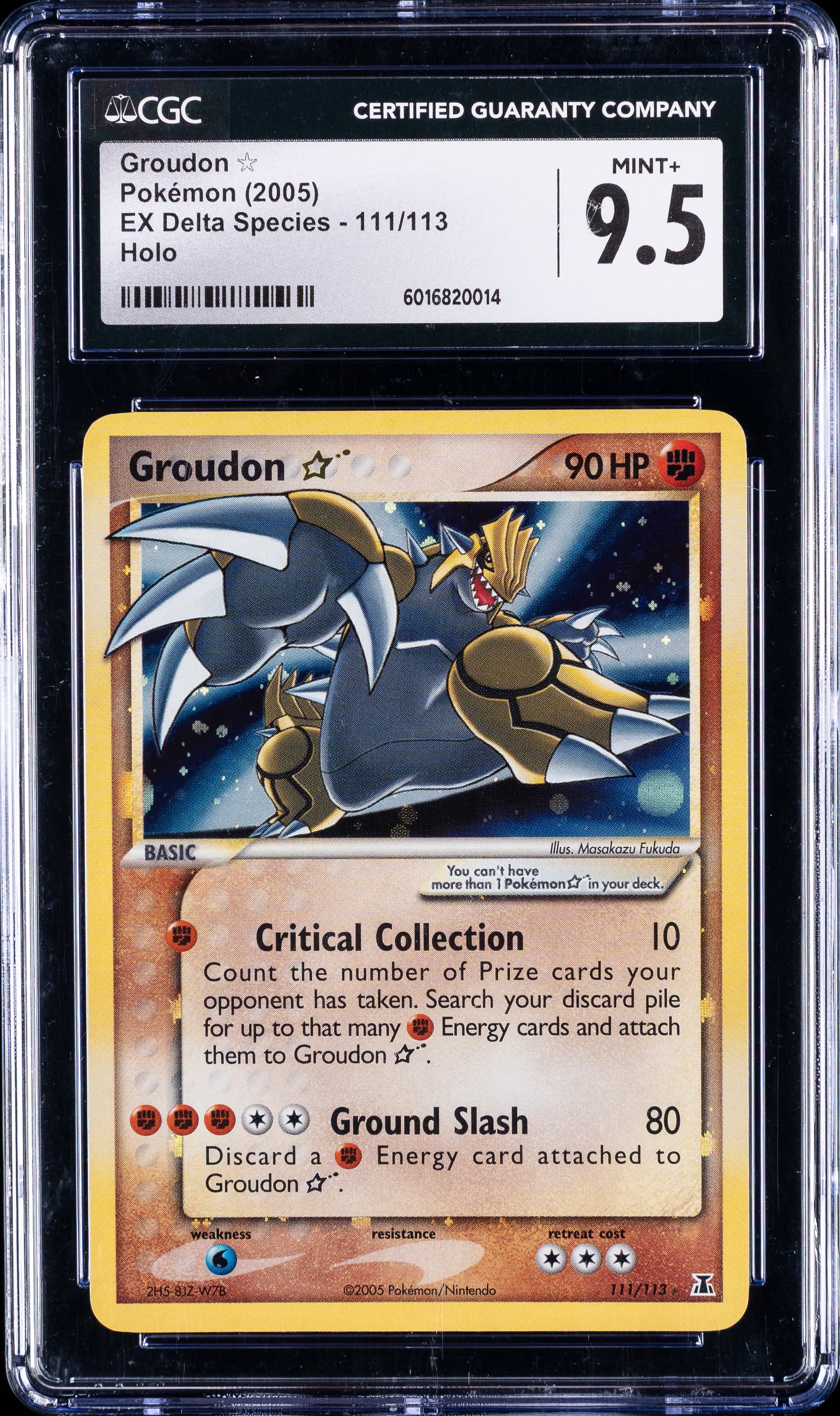Groudon Gold Star